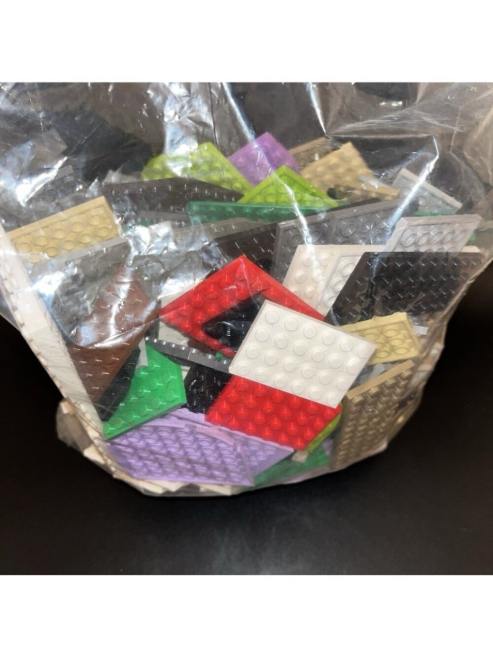 LEGO Bulk Lot Plates Flat Various Colors Sizes & Panel 10x10x2.3 Quarter Saucer - Picture 3 of 5
